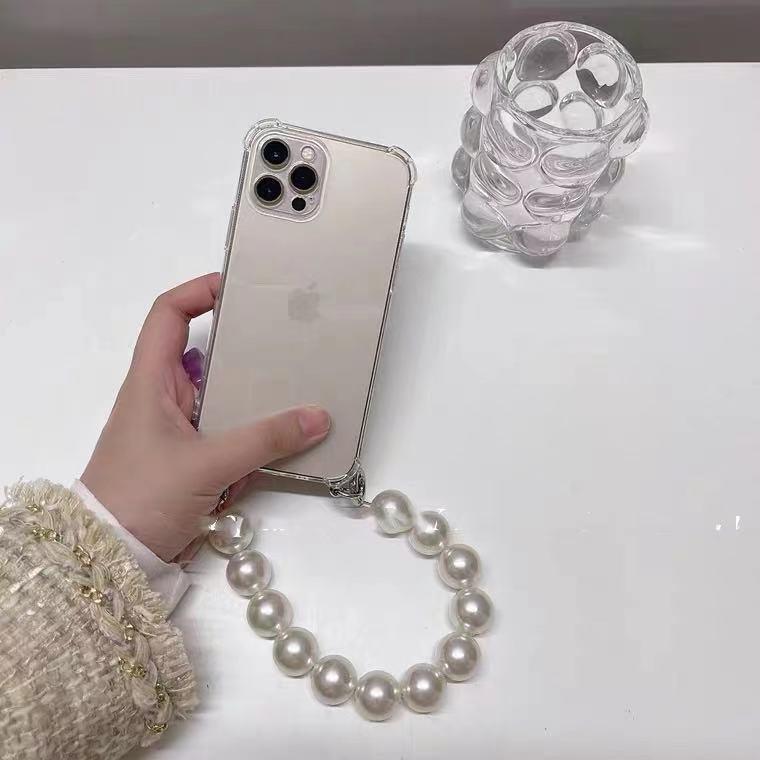 Pearl Chain Crossbody Phone Case
