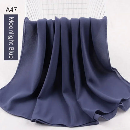 Pearl chiffon bubble scarf headscarf