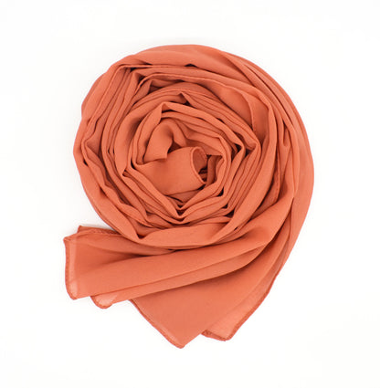 Pearl chiffon scarf for women