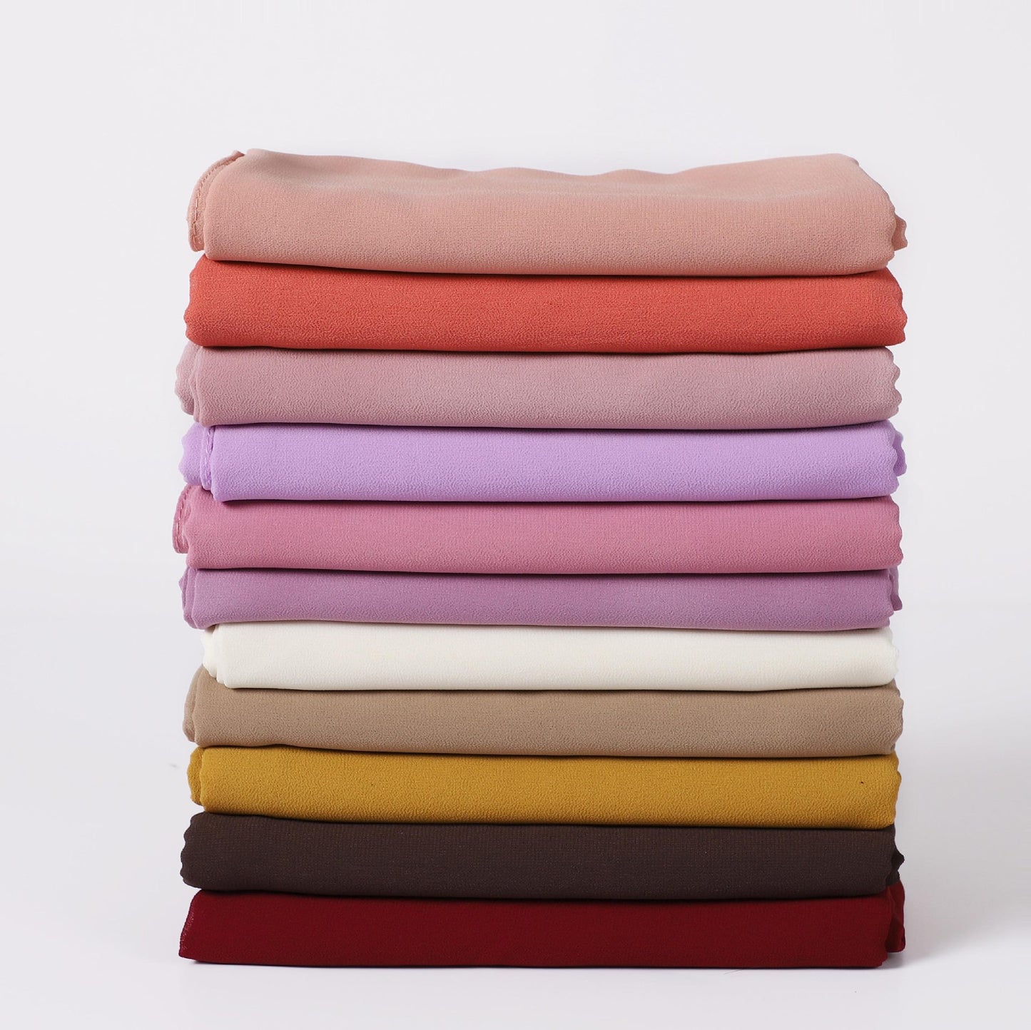 Pearl chiffon scarf for women