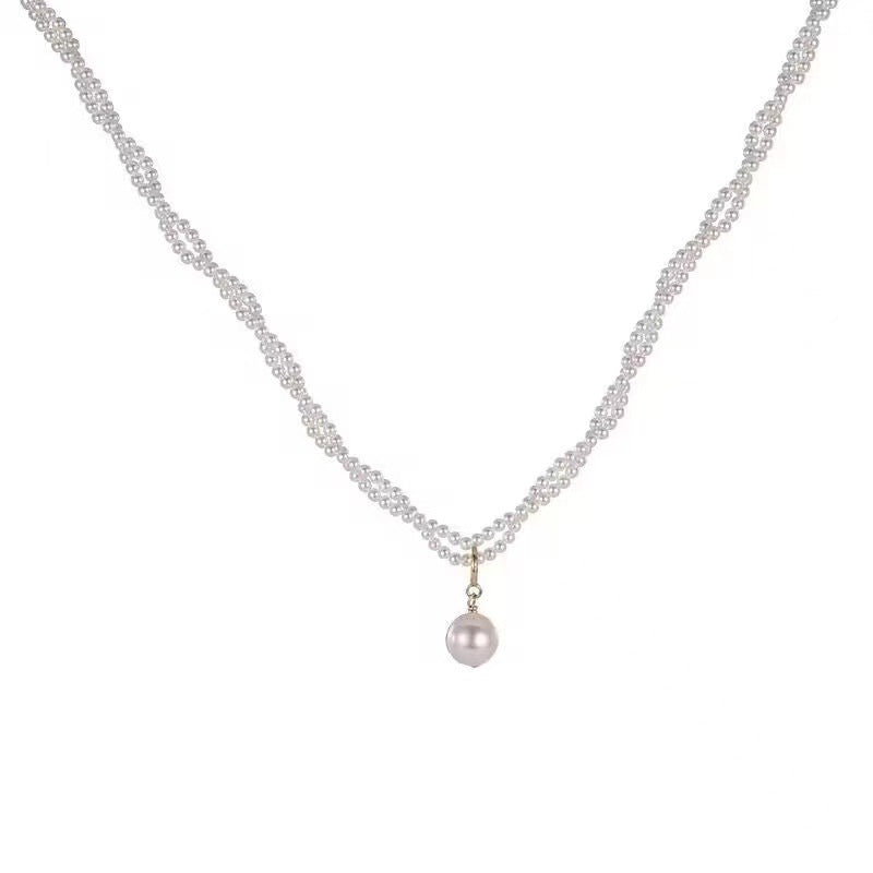 Pearl Double-Layer Necklace
