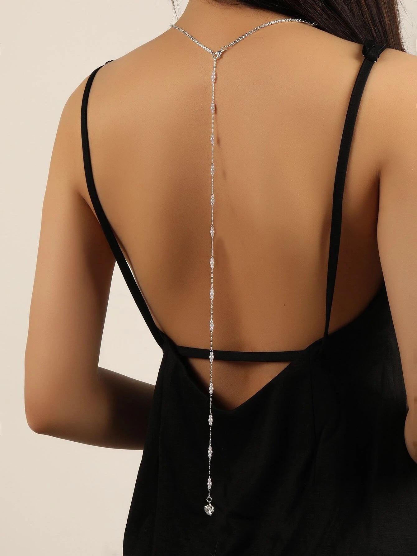 Pearl Drop Body Chain