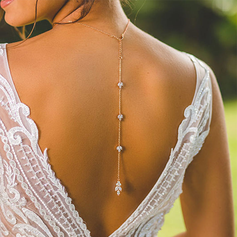 Pearl Drop Body Chain