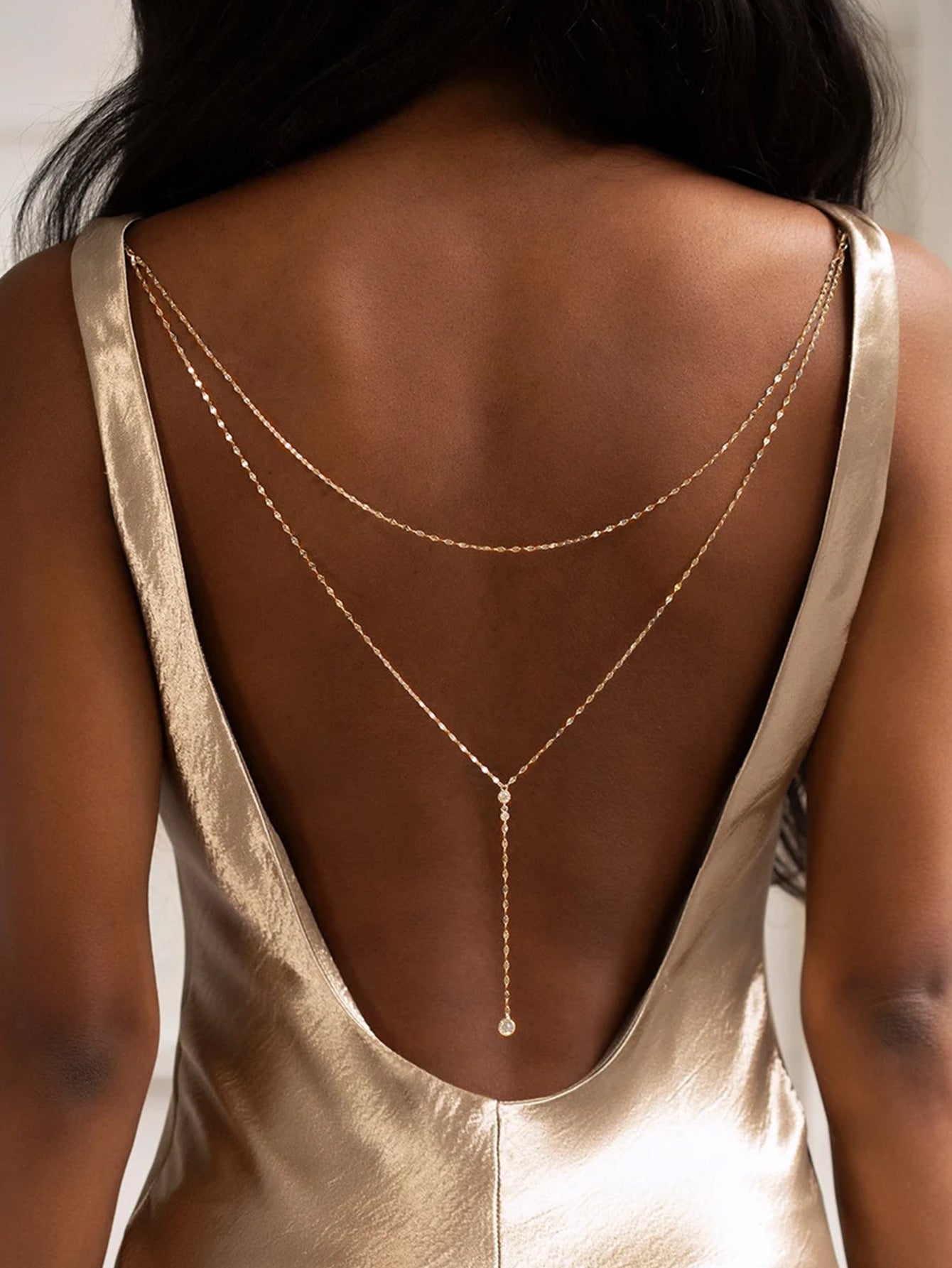 Pearl Drop Body Chain