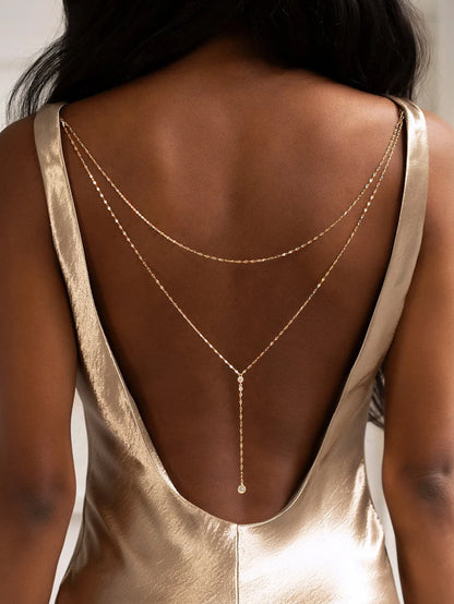 Pearl Drop Body Chain