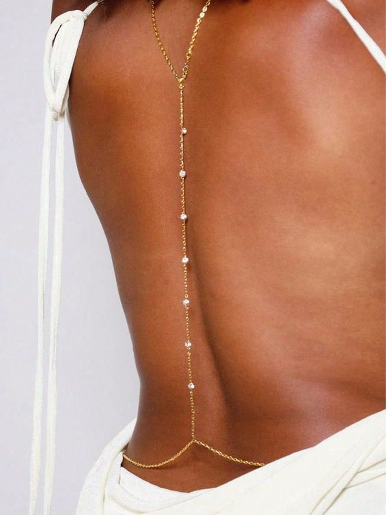 Pearl Drop Body Chain