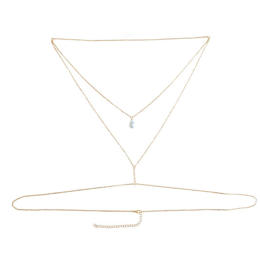 Pearl Drop Body Chain