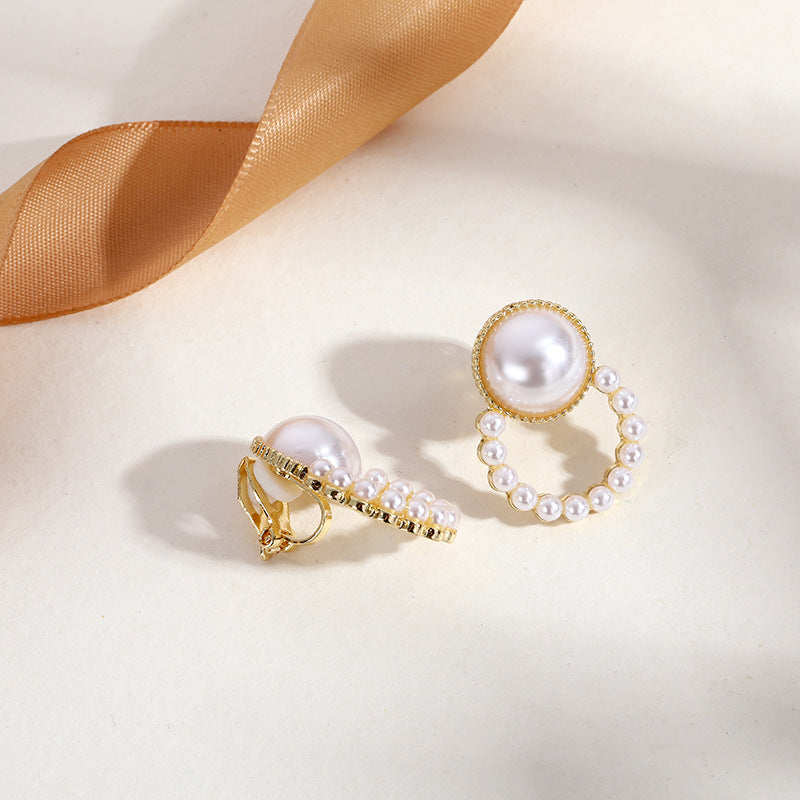 Pearl Ear Clips