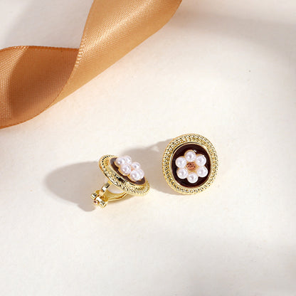 Pearl Ear Clips
