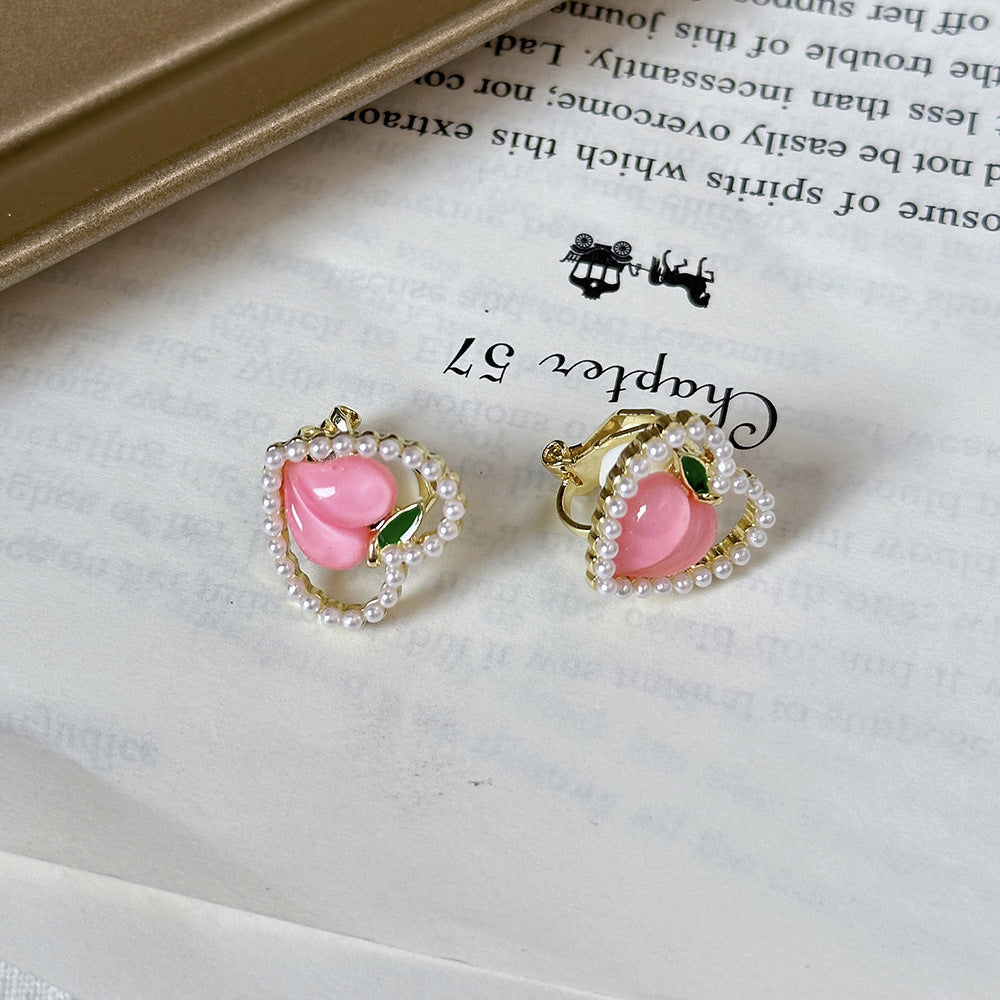 Pearl Ear Clips