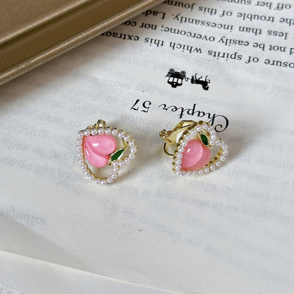 Pearl Ear Clips