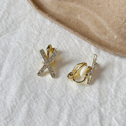 Pearl Ear Clips