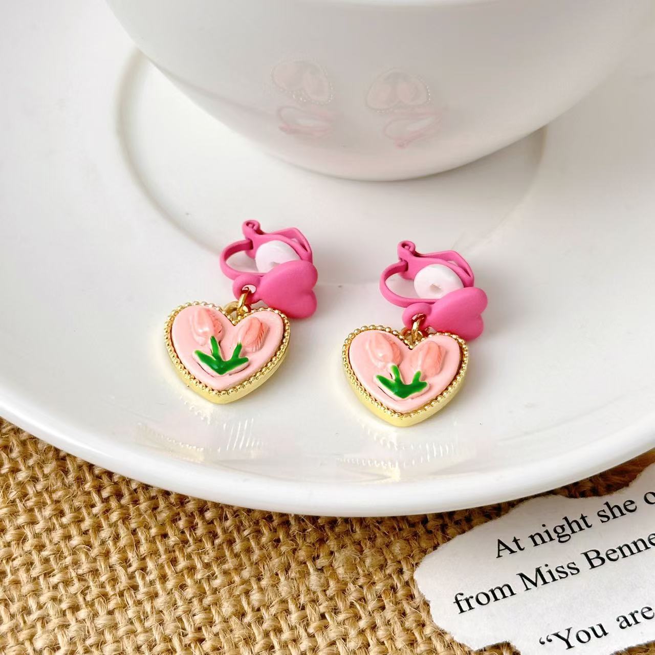Pearl Ear Clips