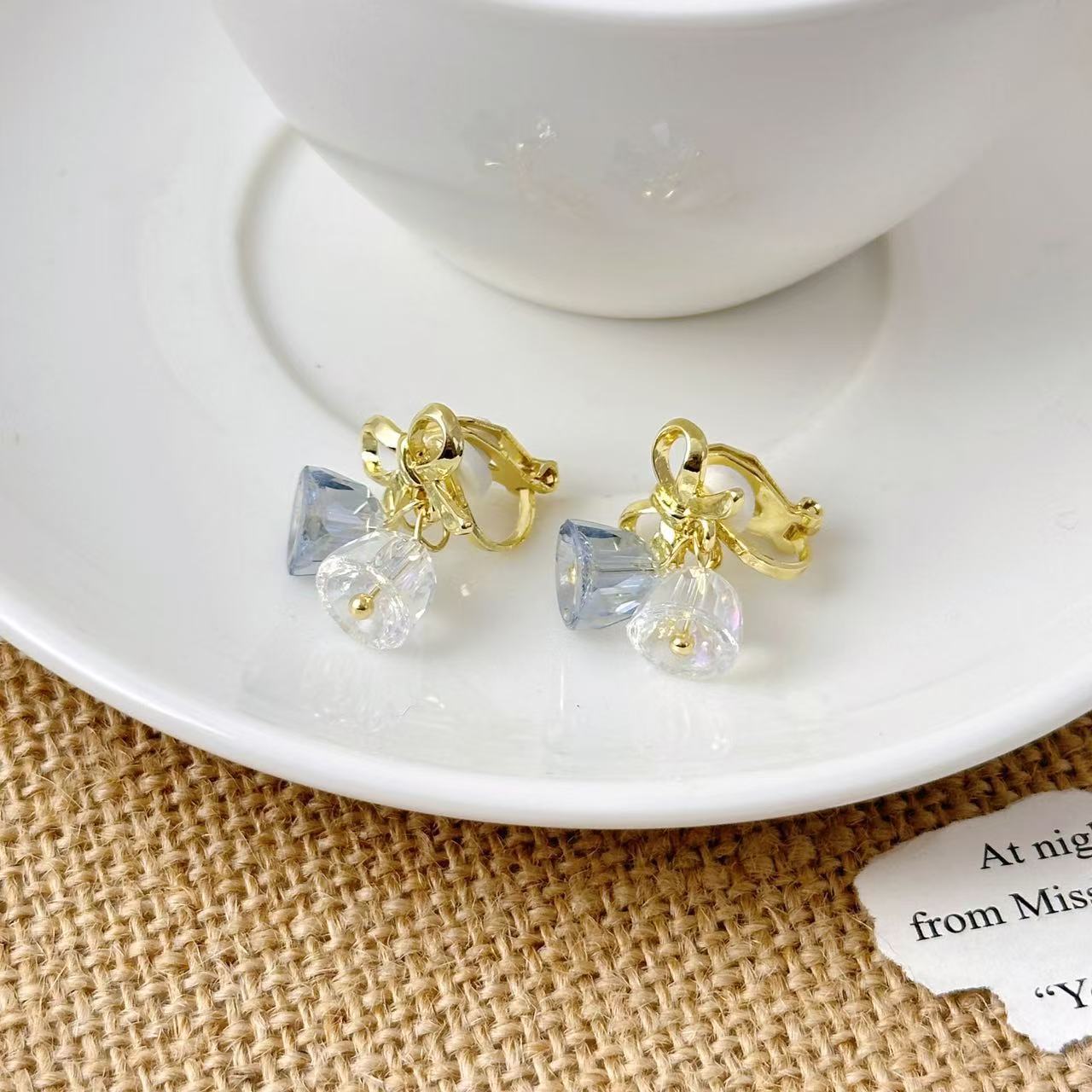 Pearl Ear Clips