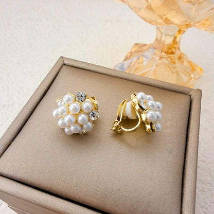 Pearl Ear Clips
