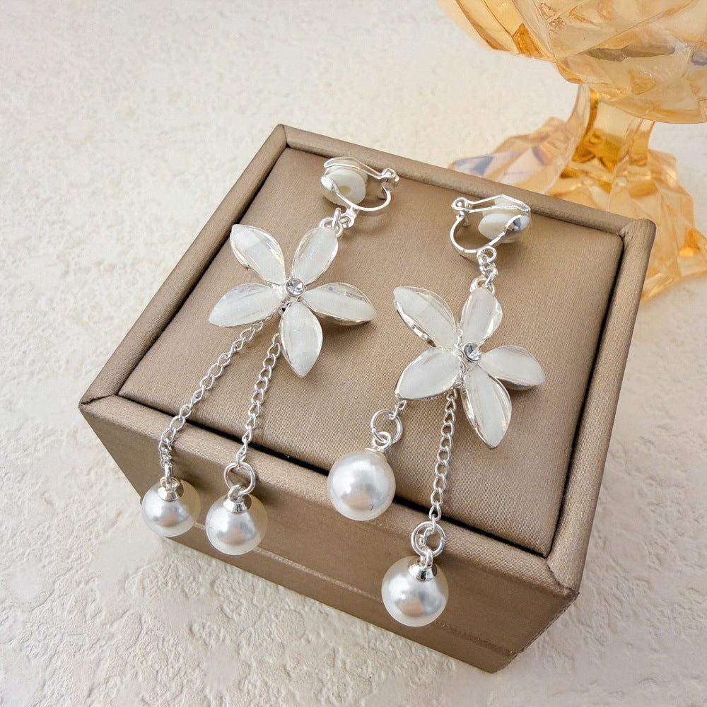 Pearl Ear Clips