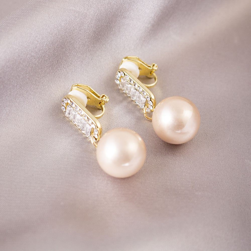 Pearl Ear Clips