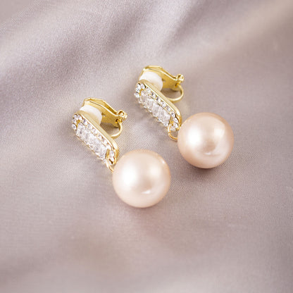 Pearl Ear Clips