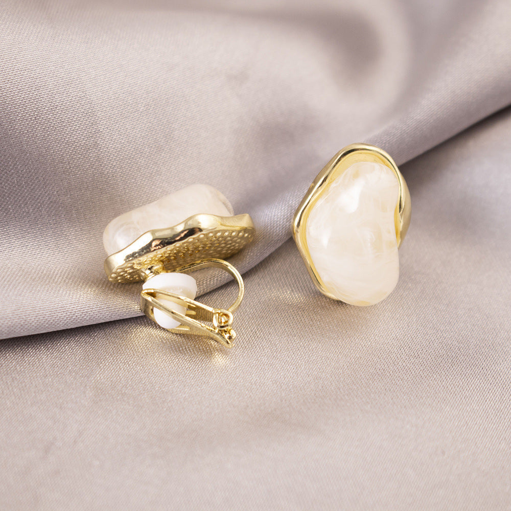 Pearl Ear Clips