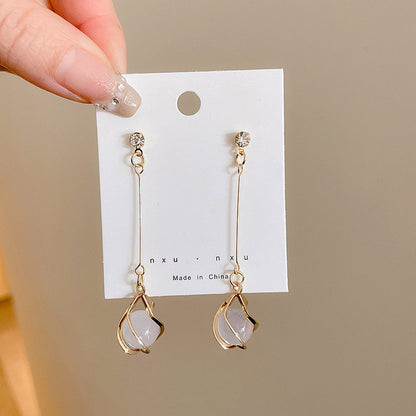 pearl earrings