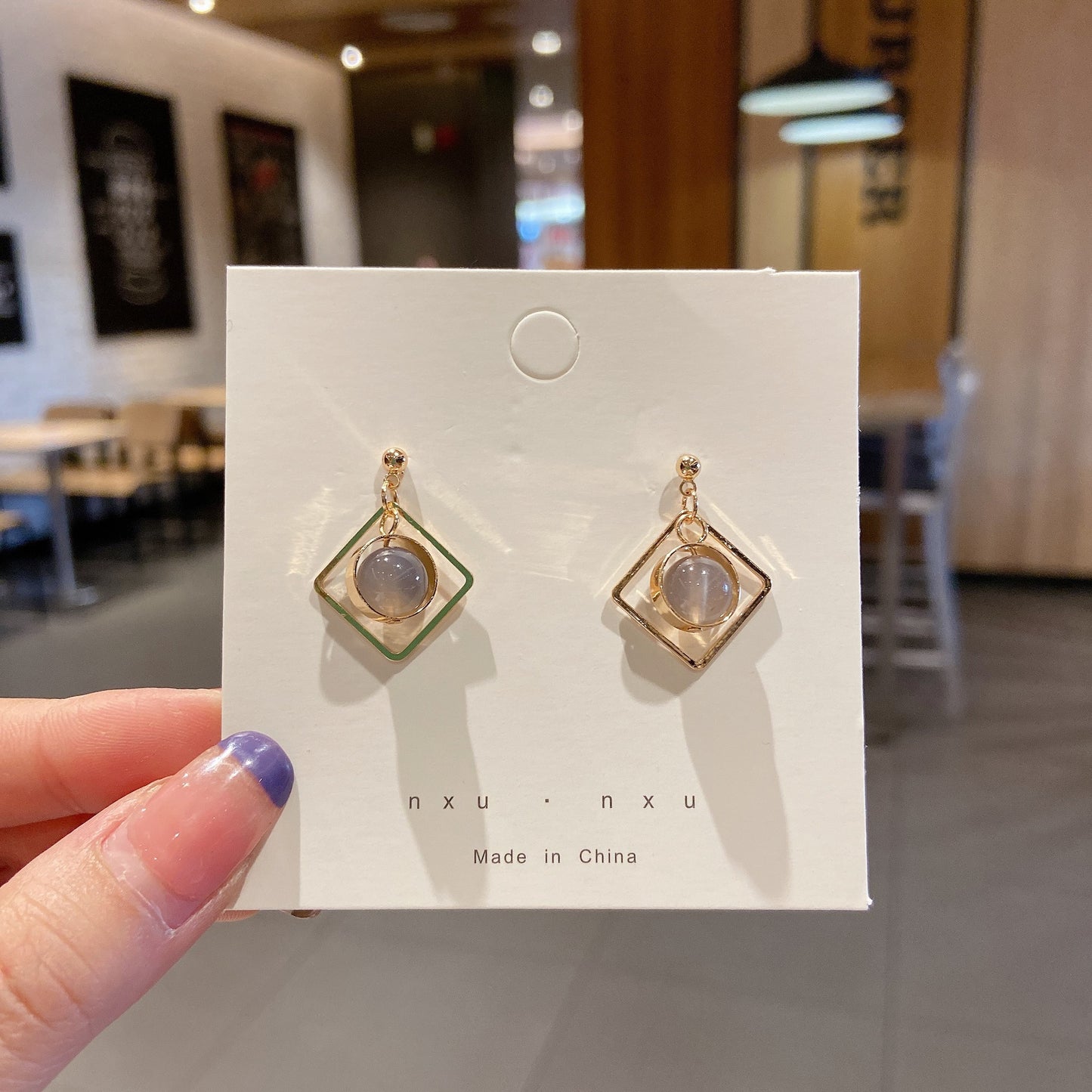 pearl earrings