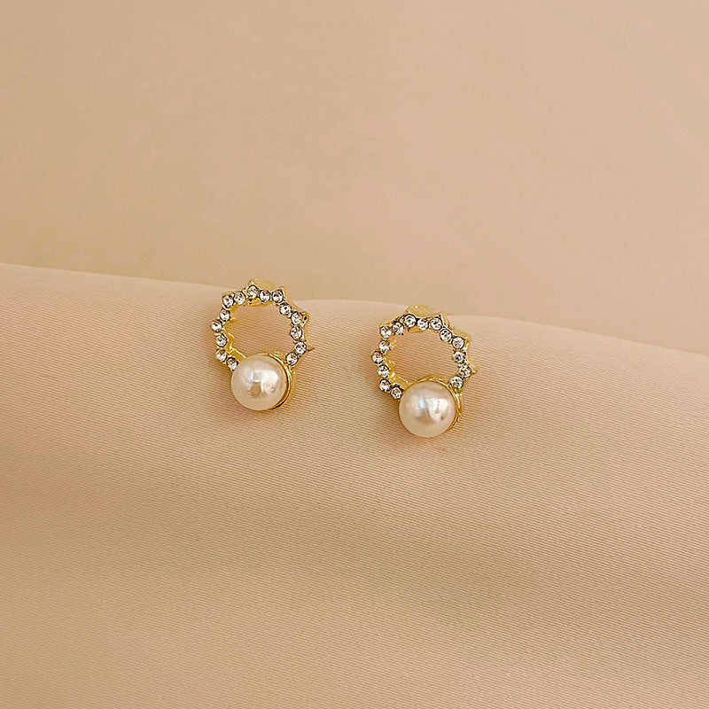 pearl earrings