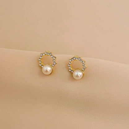 pearl earrings