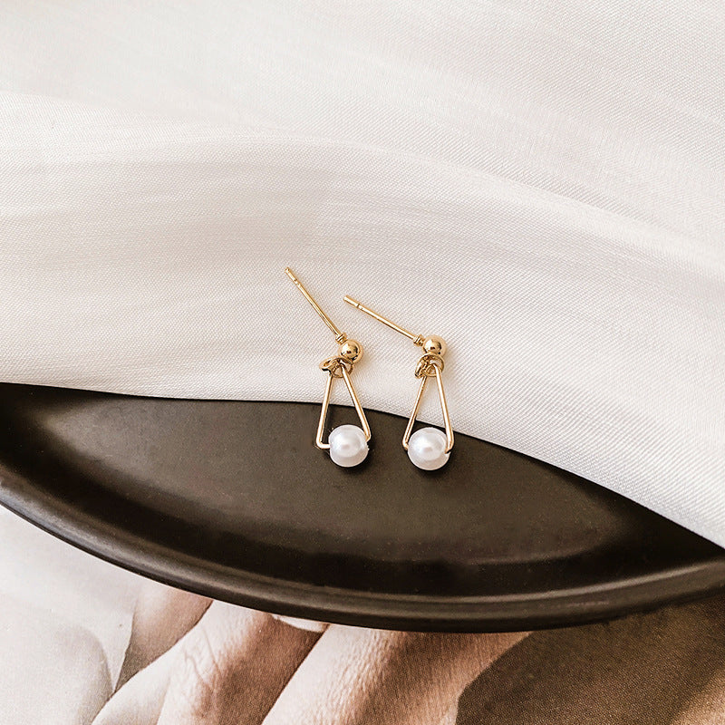 pearl earrings