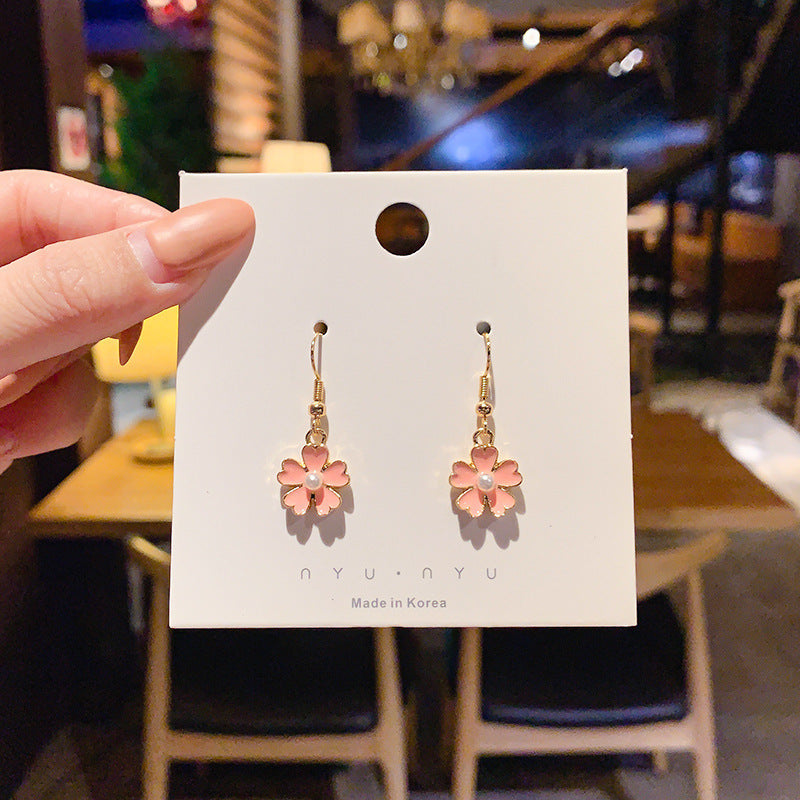 pearl earrings