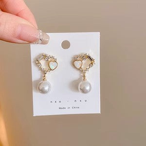 pearl earrings