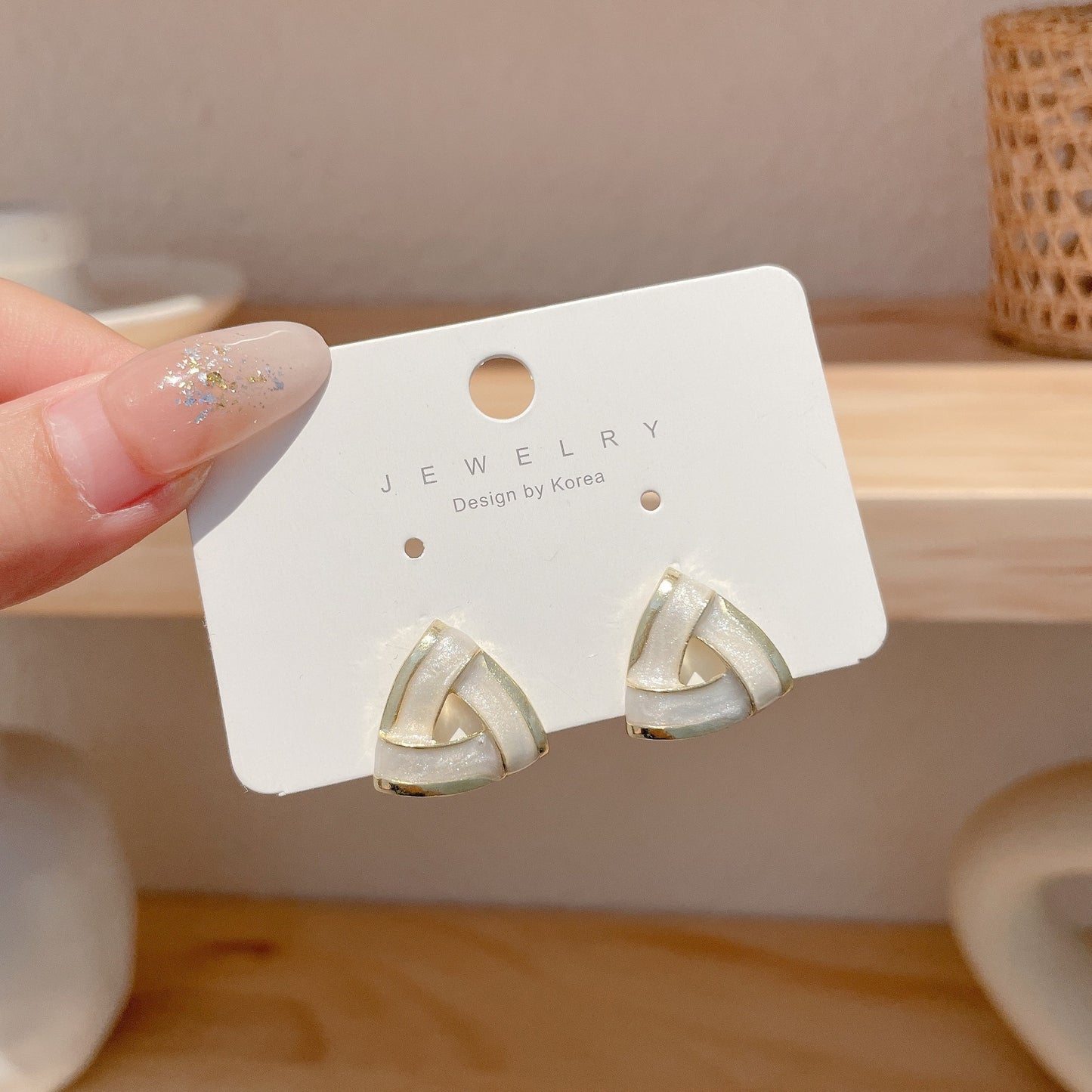 pearl earrings