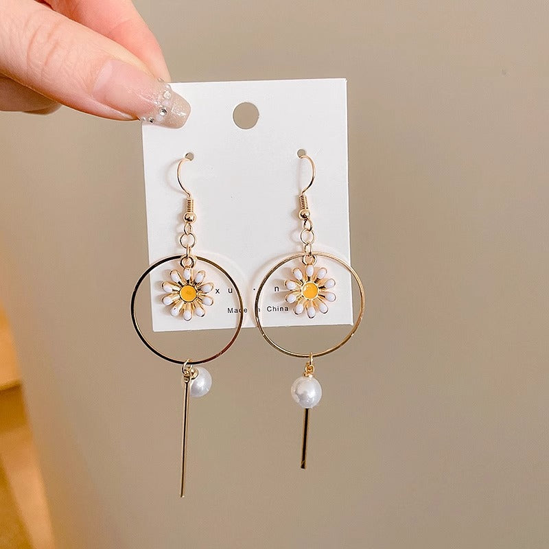 pearl earrings
