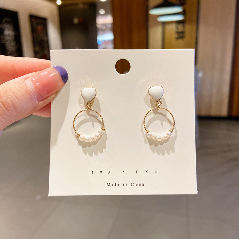 pearl earrings