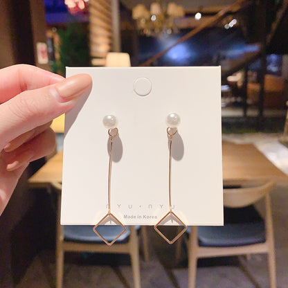 pearl earrings