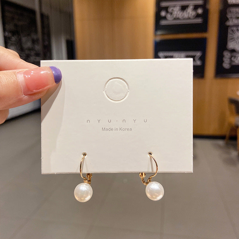 pearl earrings