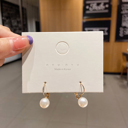 pearl earrings