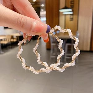 pearl earrings