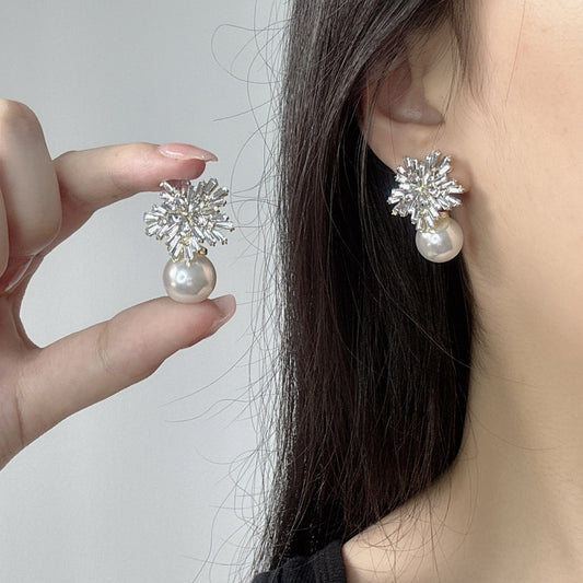 pearl earrings