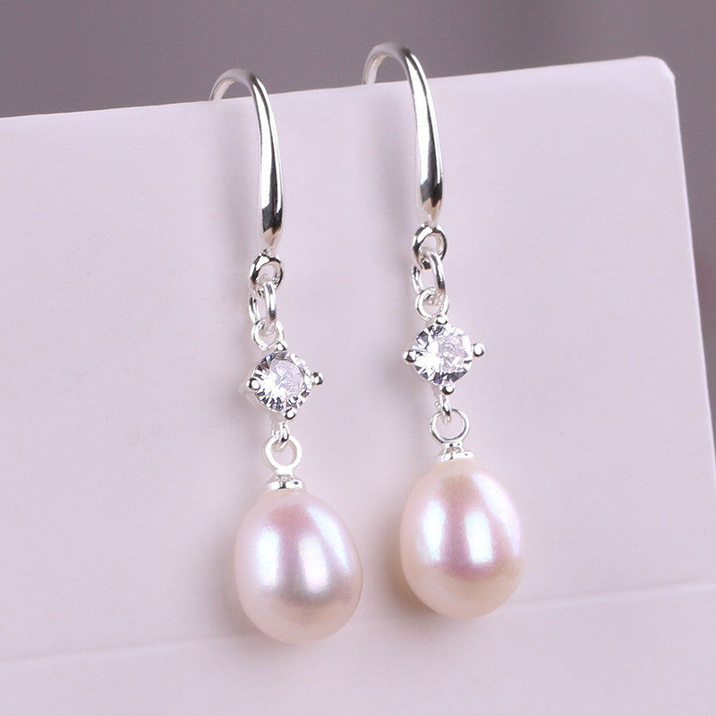 pearl earrings