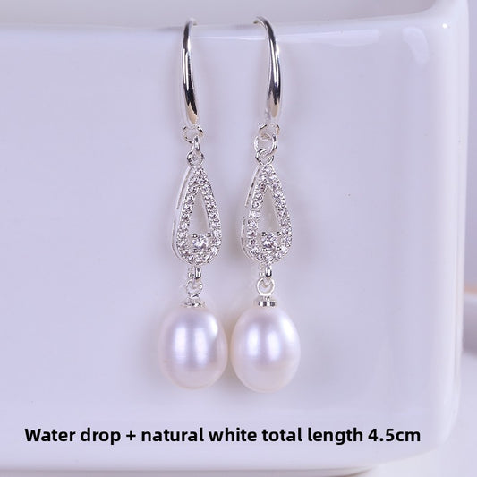 pearl earrings