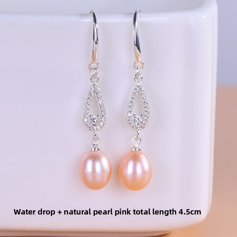 pearl earrings