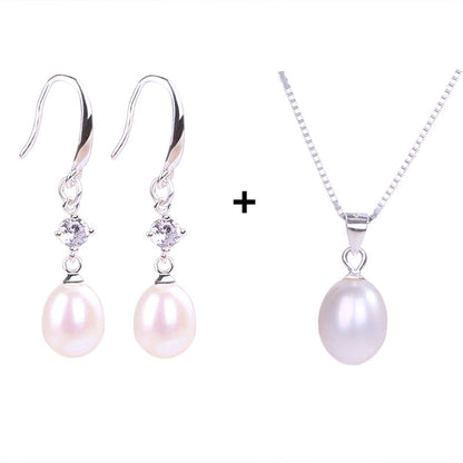 pearl earrings