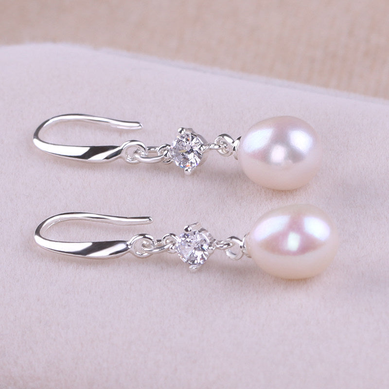pearl earrings