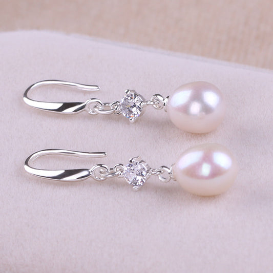 pearl earrings