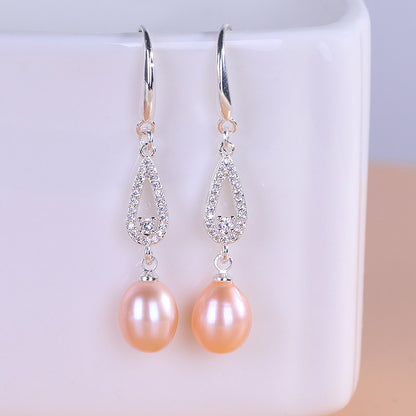 pearl earrings