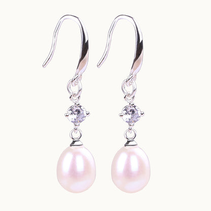 pearl earrings