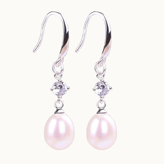 pearl earrings