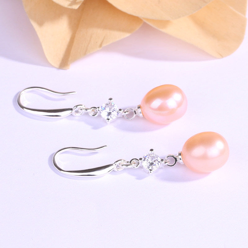 pearl earrings