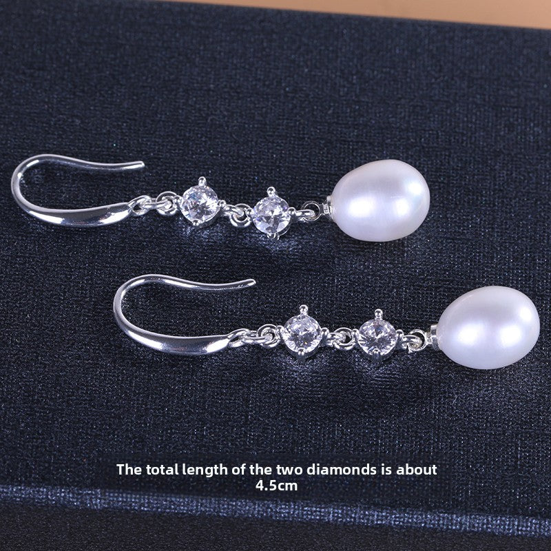 pearl earrings