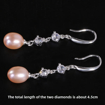 pearl earrings